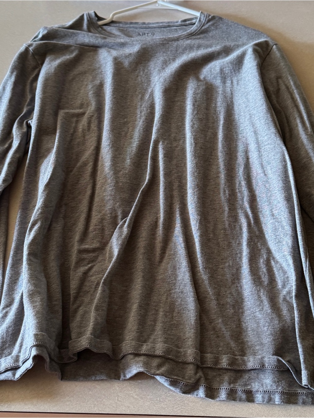 Apt. 9 Men's Heather Gray Crewneck Sweater